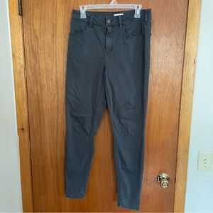 M jeans Dark Gray High-Waisted Jeans Maurice’s size medium skinny